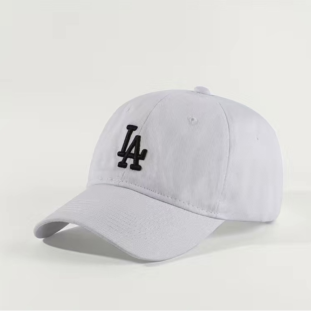 LA Los Angeles City of Angels White Baseball Cap Unisex Hat Adjustable Size NEW